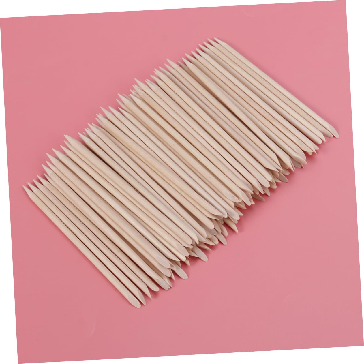 Mikinona 10 Sets 100-teiliges Stick-set Für Nail Art Polish Nagelhautschieber-entferner Multifunktions-nagelwerkzeug 100 Stück * 10