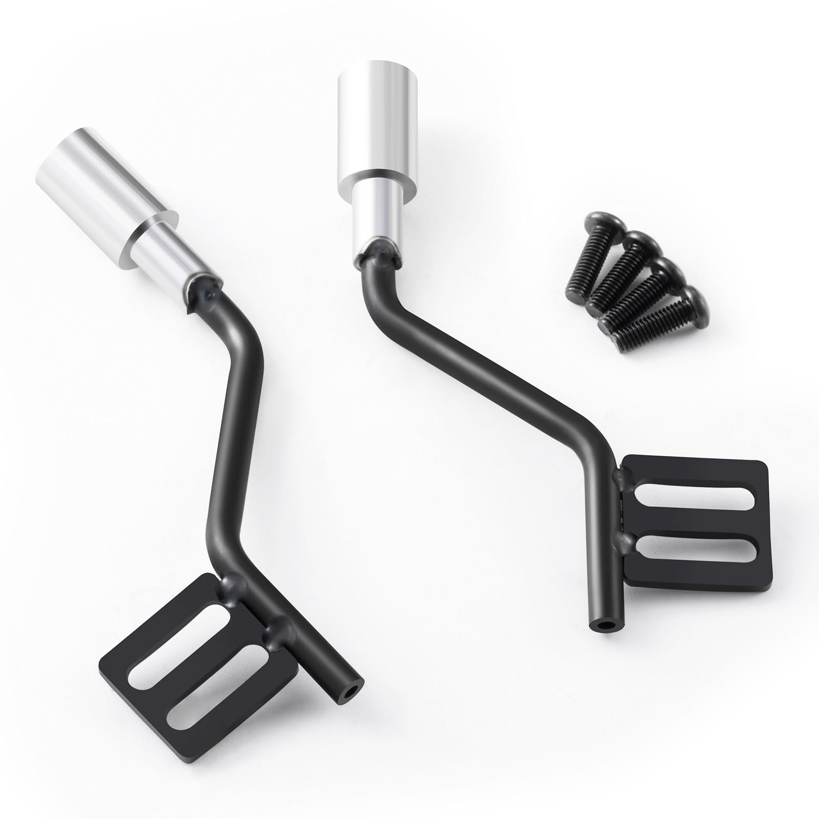 LSG RC Metal Exhaust Pipes Simulation Decoration Exhaust for 1/10 Axial SCX10 II 90046 90047 RC Crawler Upgrades Parts