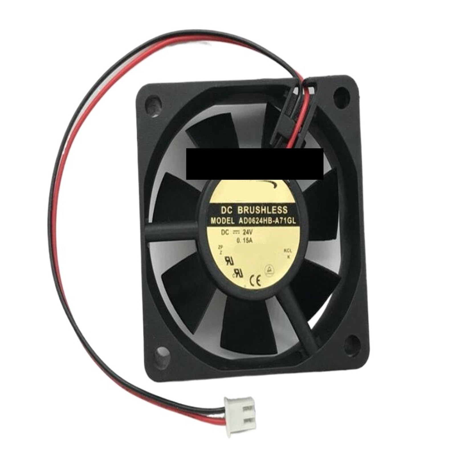GJEXXPTST Ad0624hb-a71gl dc24v 0.15a 6025 2-Wire Inverter Fan 6cm