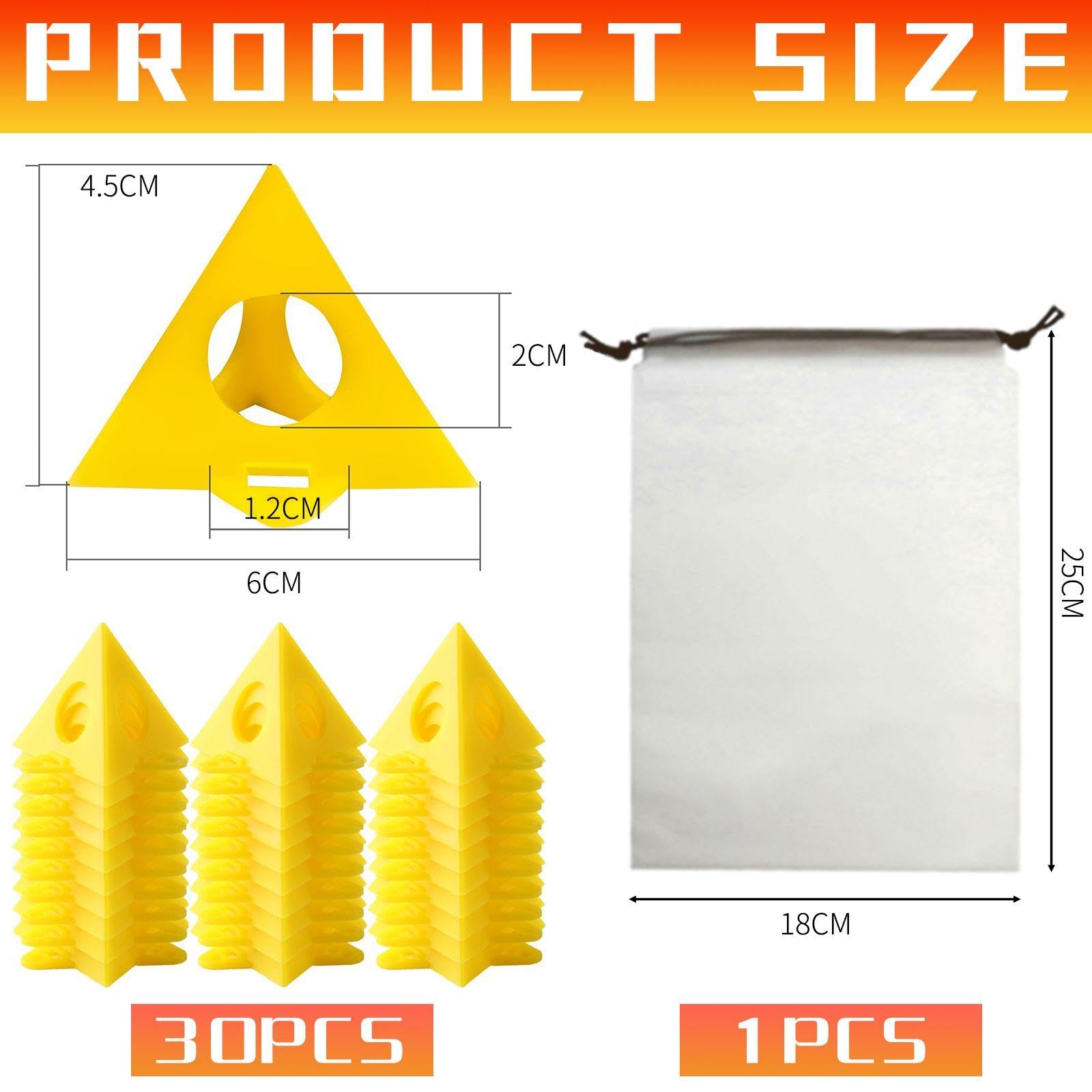 Supporti Per Vernice 30 Pezzi Custodia, Supporto Conico Plastica, Accessori Applicazione Vernice Fai-Da-Te