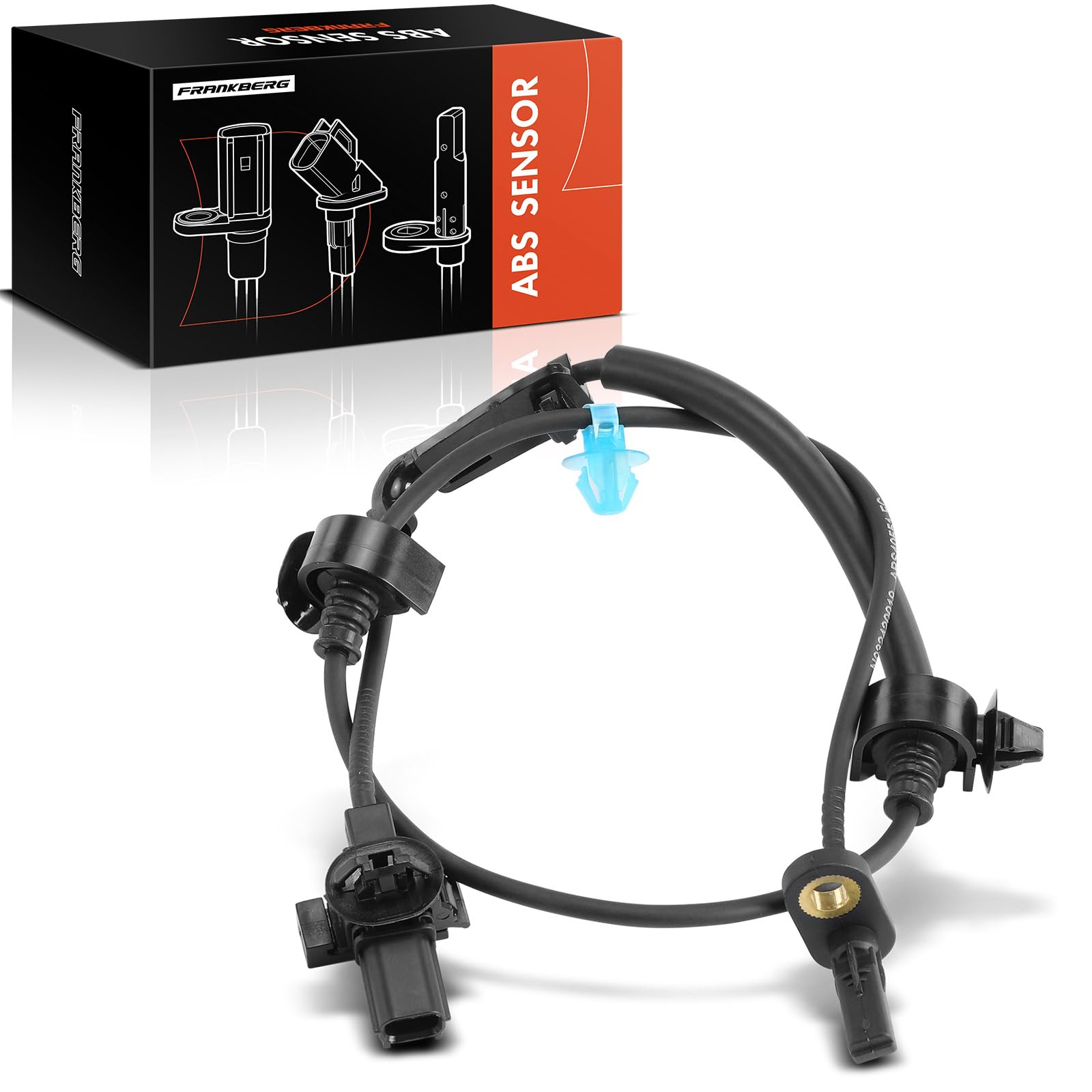 Frankberg Sensore Velocità Ruota ABS Sensore ABS 2-Poli Compatibile con Civic IX FK Civic IX Tourer FK Replace# 57455TV0E02,57455TV0E01