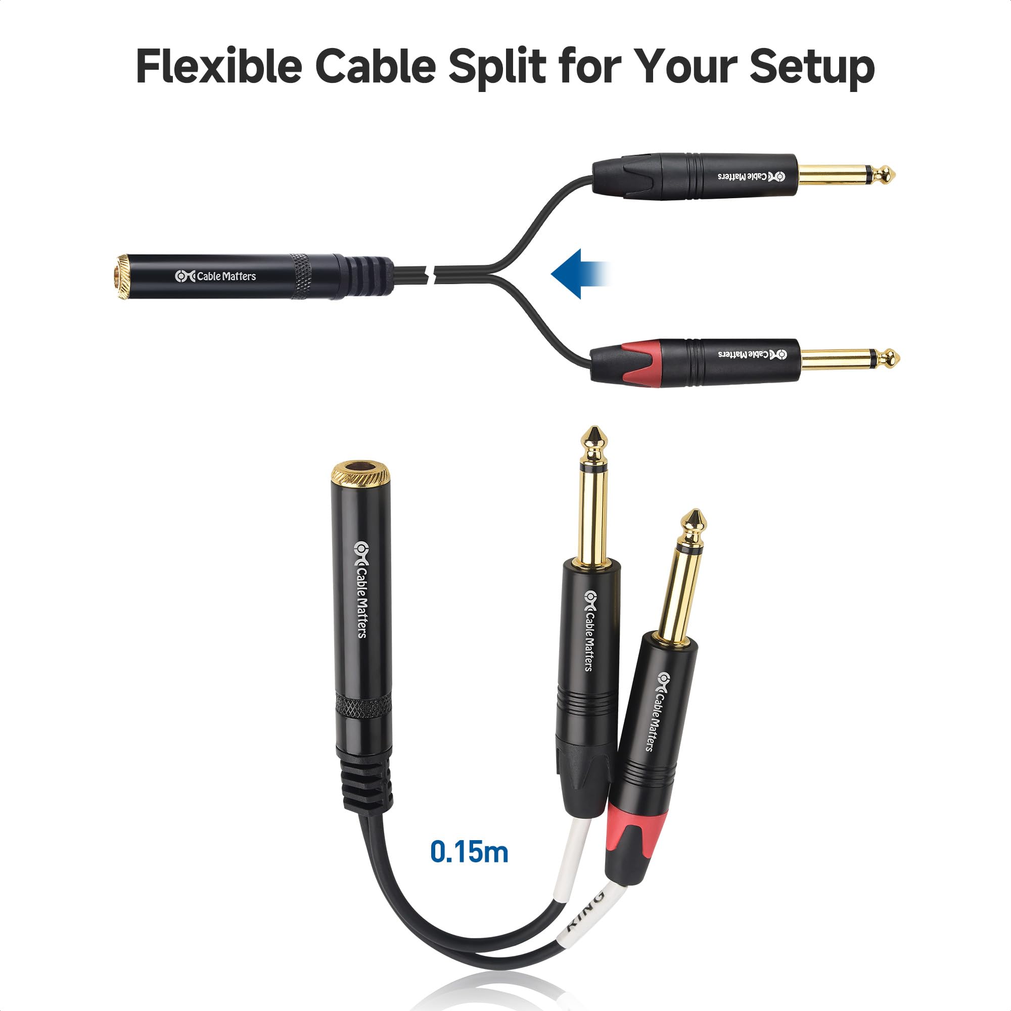 Adaptador Jack A XLR 1 Metro Cable Adaptador De 3.5 Mm Macho A XLR Hembra - 1 M, Mono, Para Conectar PC A Mezcladora O Altavoz Kenable Cable Audio Profesional