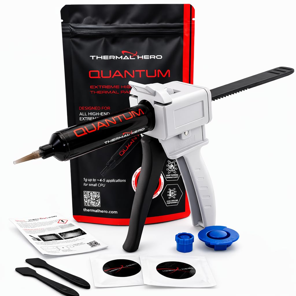 Quantum Pro - Pasta térmica extrema para CPU y GPU (50 g aplicador)