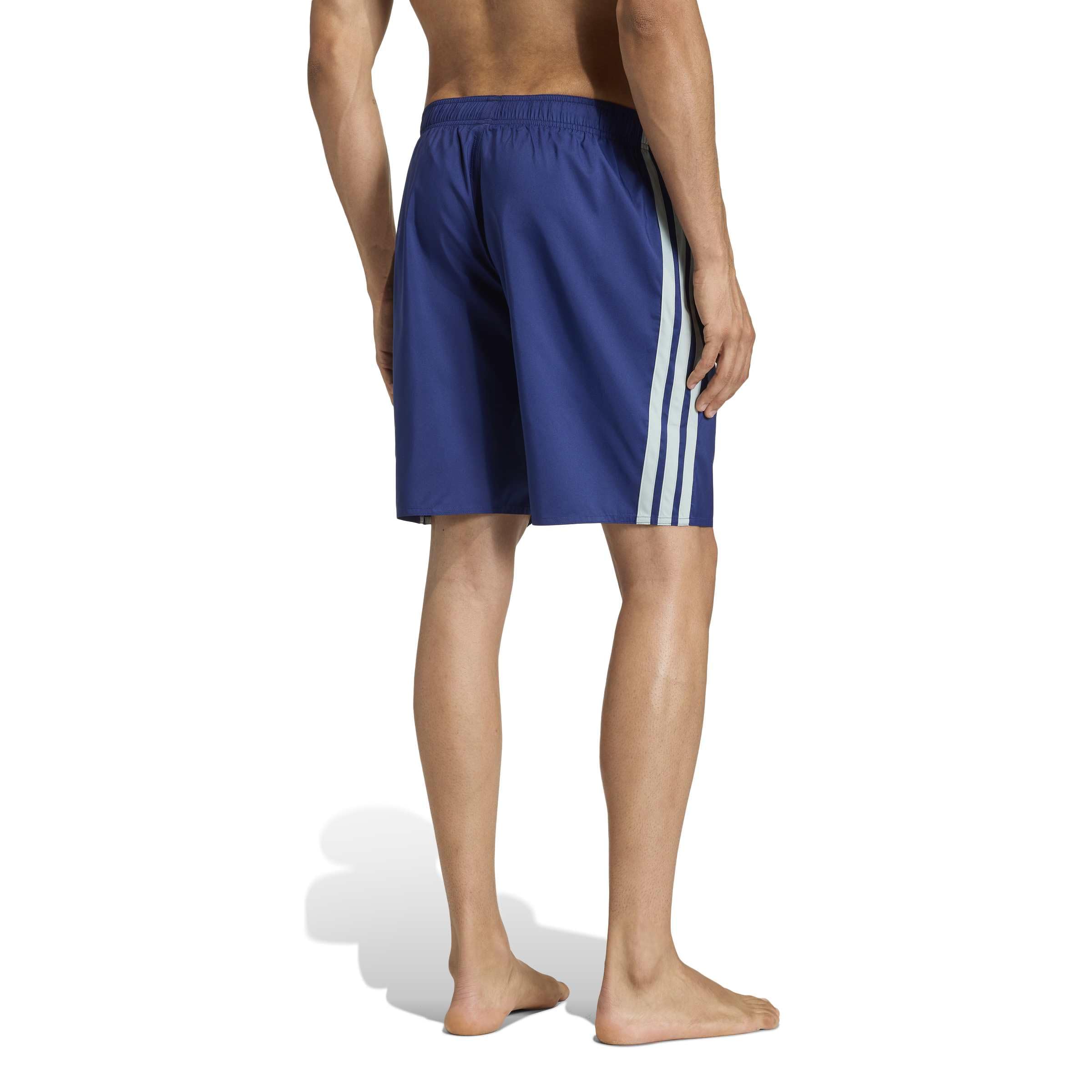adidas Men Pantaloncini da Bagno a 3 Strisce da 8 Pollici