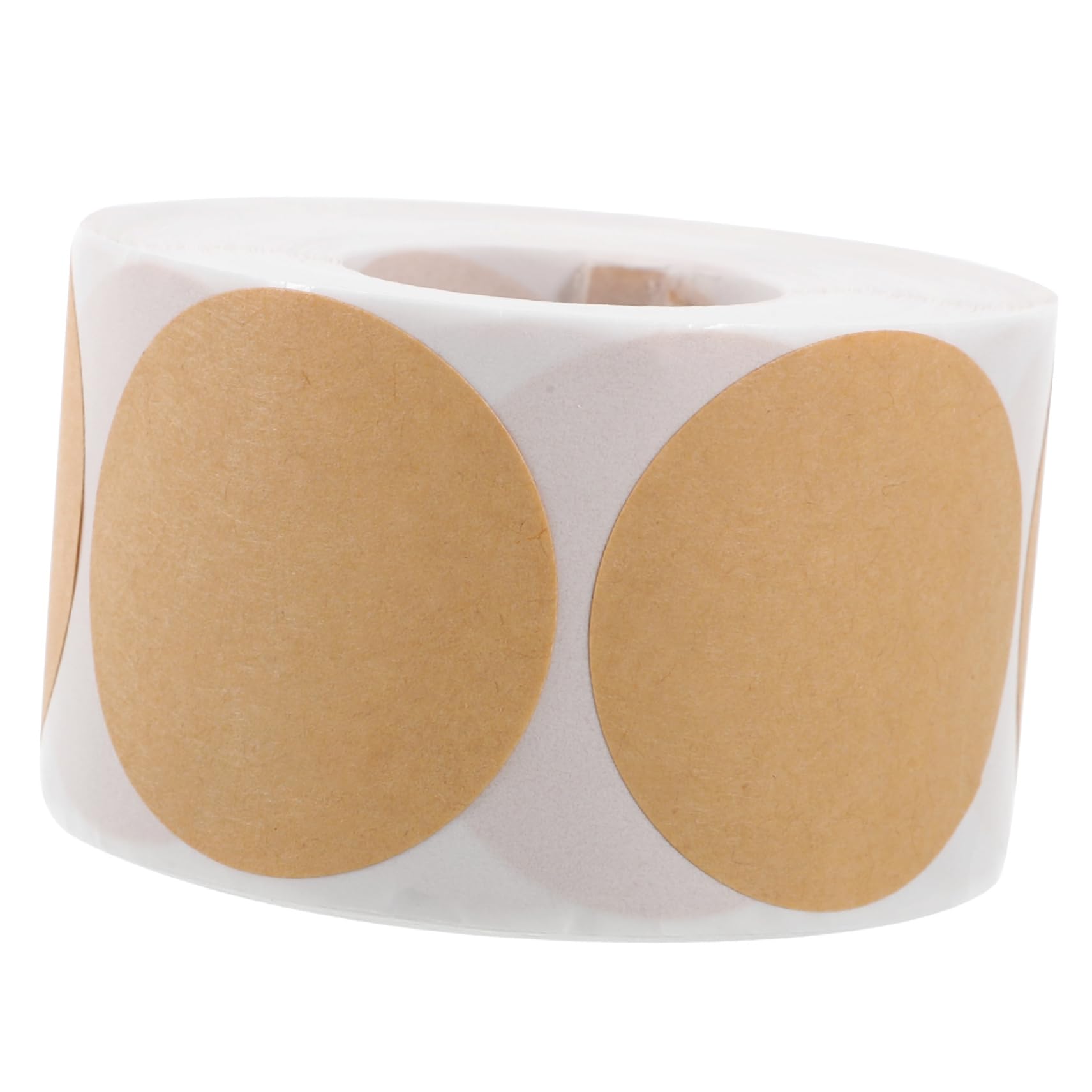 Gadpiparty 5 Rollen Etiketten zum Organisieren Aufkleber süße Klebeetiketten klebrig entfernbare Etikett für Kerzenglas leere leere klebe Kraftpapier