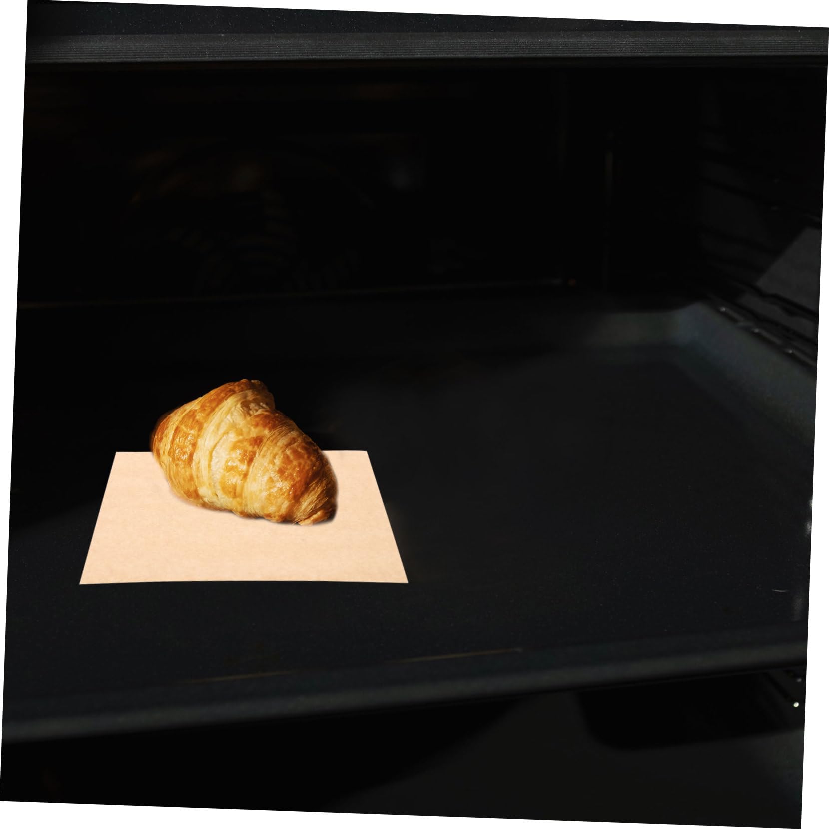 BRIGHTFUFU 500Pcs Disposable Paper Snack Liners Oil Absorption for Fried Foods Pizza and More Food Grade Paper for Easy Clean Up and Grease Resistance