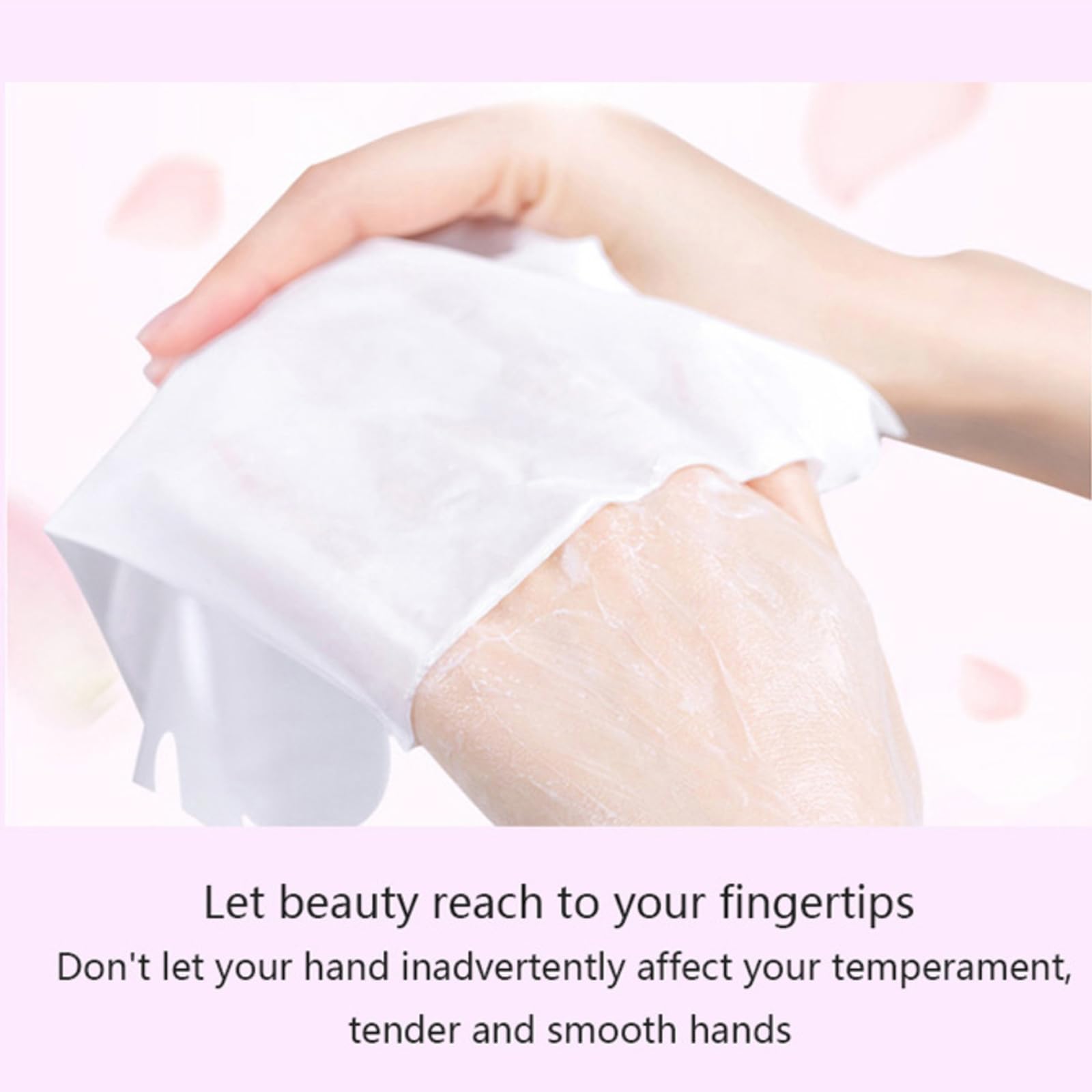 Maschera Per Le Mani, 5 Paia Maschera Idratanti Per Mani Esfoliante, Guanti Idratanti per la Sbiancamento Cura delle Mani, Per Mani Secche, Invecchiate e Screpolate, per Donne e Uomini