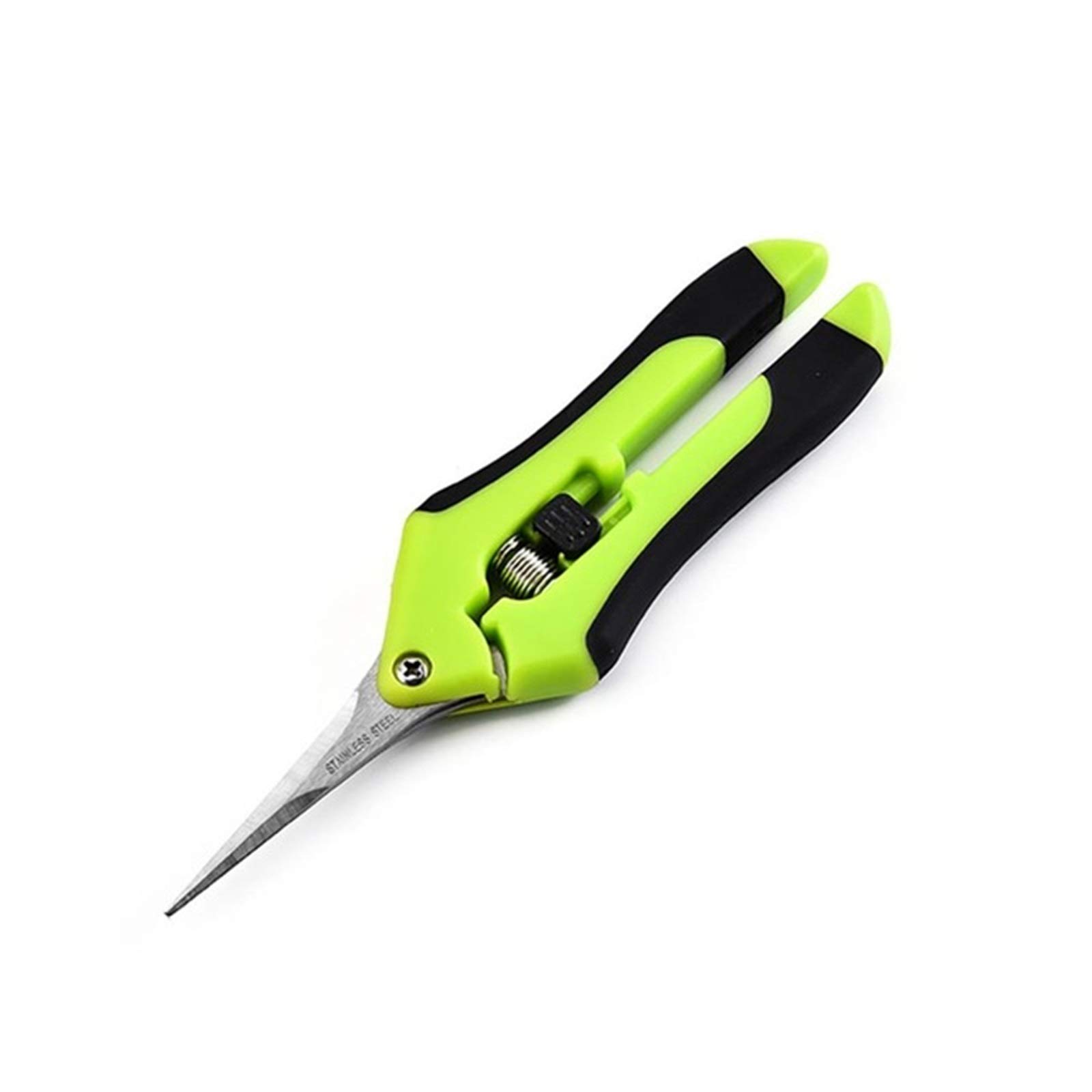 Cesoie da potatura Cesoie per Raccogliere Piante in Vaso Potatura Erbacce Rami Fiori da Giardino Forbici a Mano da Giardinaggio (Verde 16,5 cm)