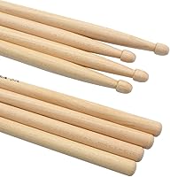 Vista 8 de Baquetas 5A con punta de madera (2 pares de arce)