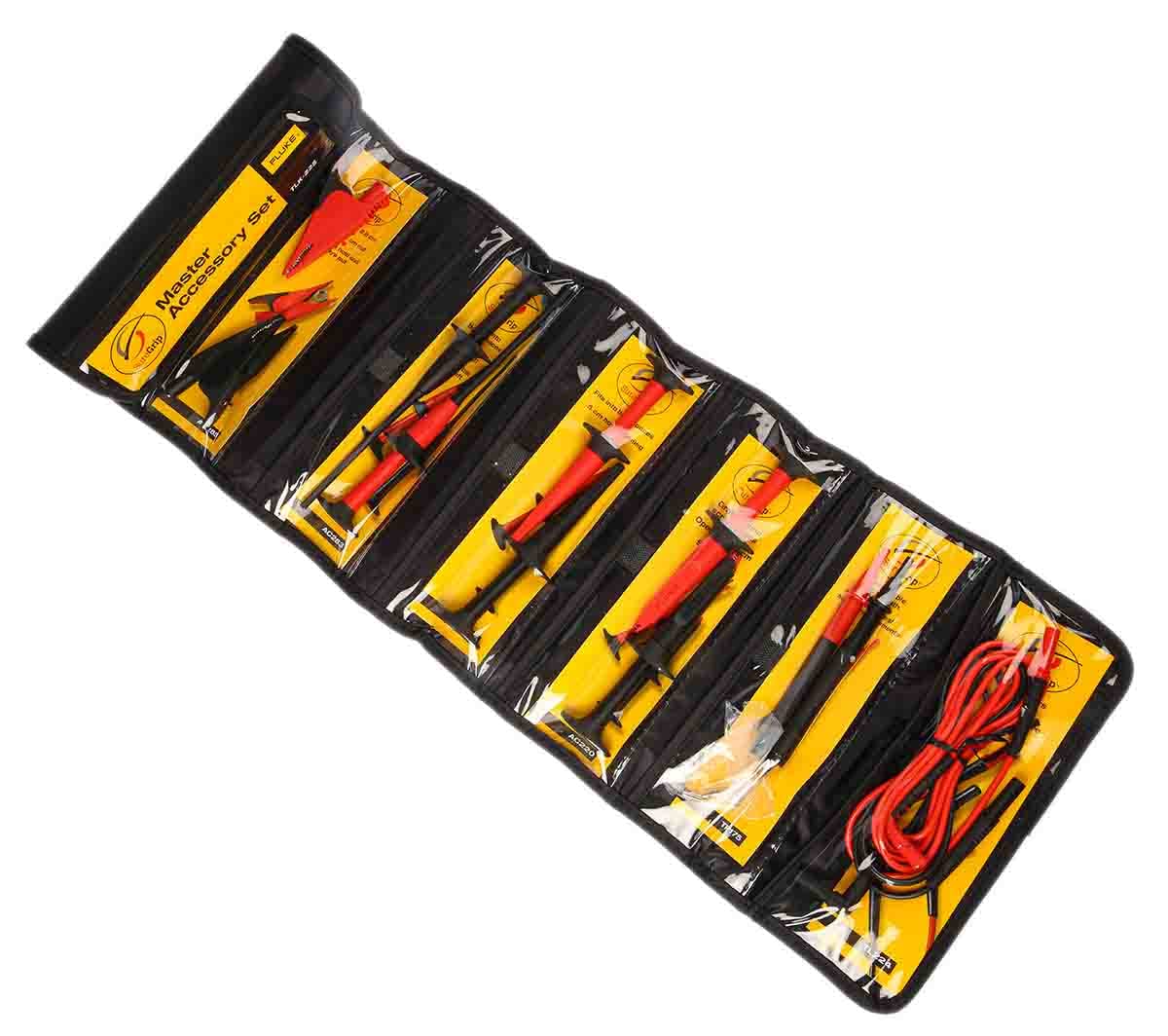 Fluke TLK-225 SureGrip Master zestaw akcesoriów, TLK-225-1, czarny, czerwony