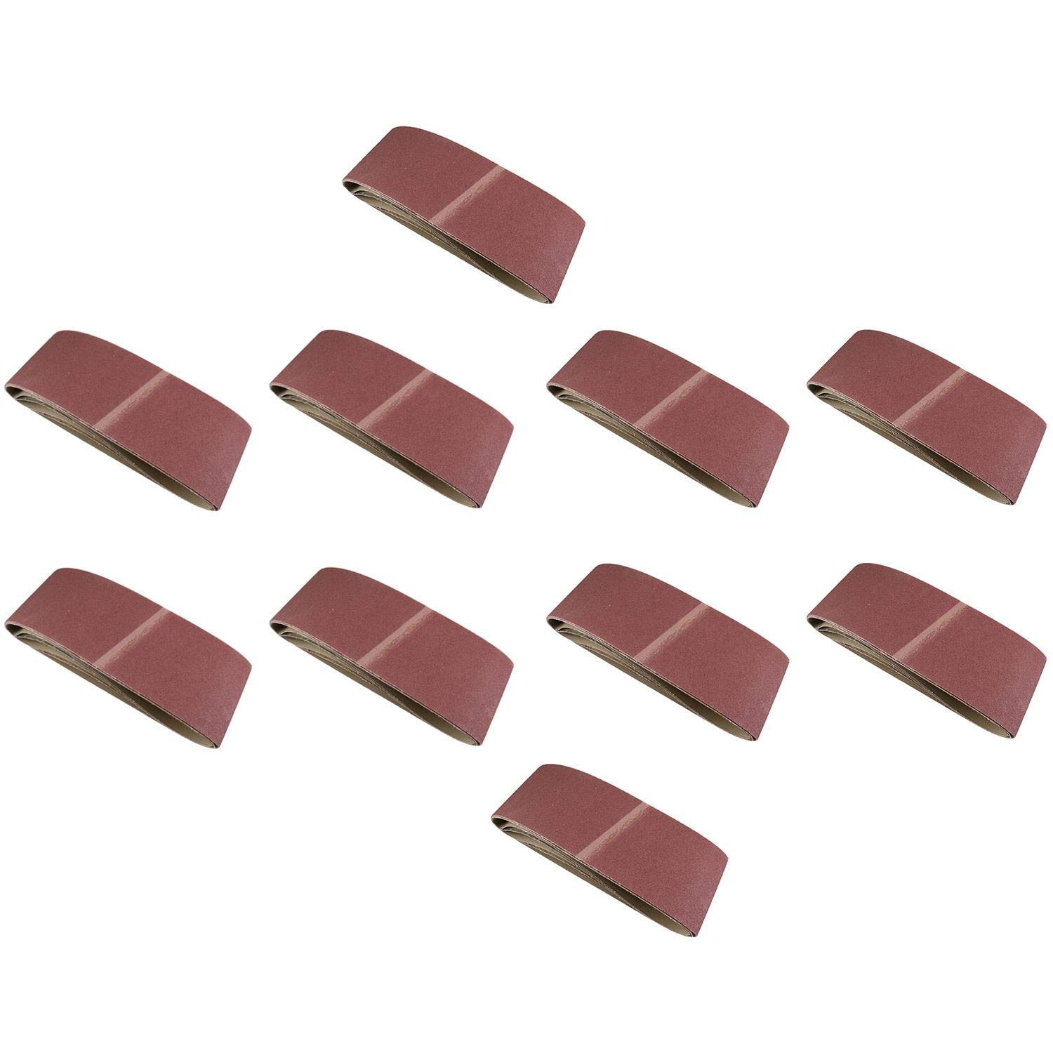 Ponceuse abrasive 610x100 mm grain 120 pour ponçage de finition