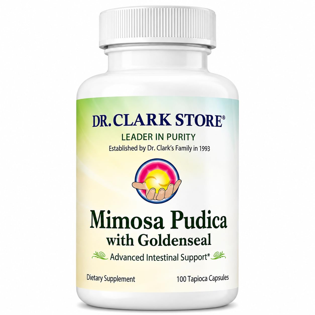 Dr Clark Store Mimosa Pudica & Goldenseal, 100 Tapoica Capsules