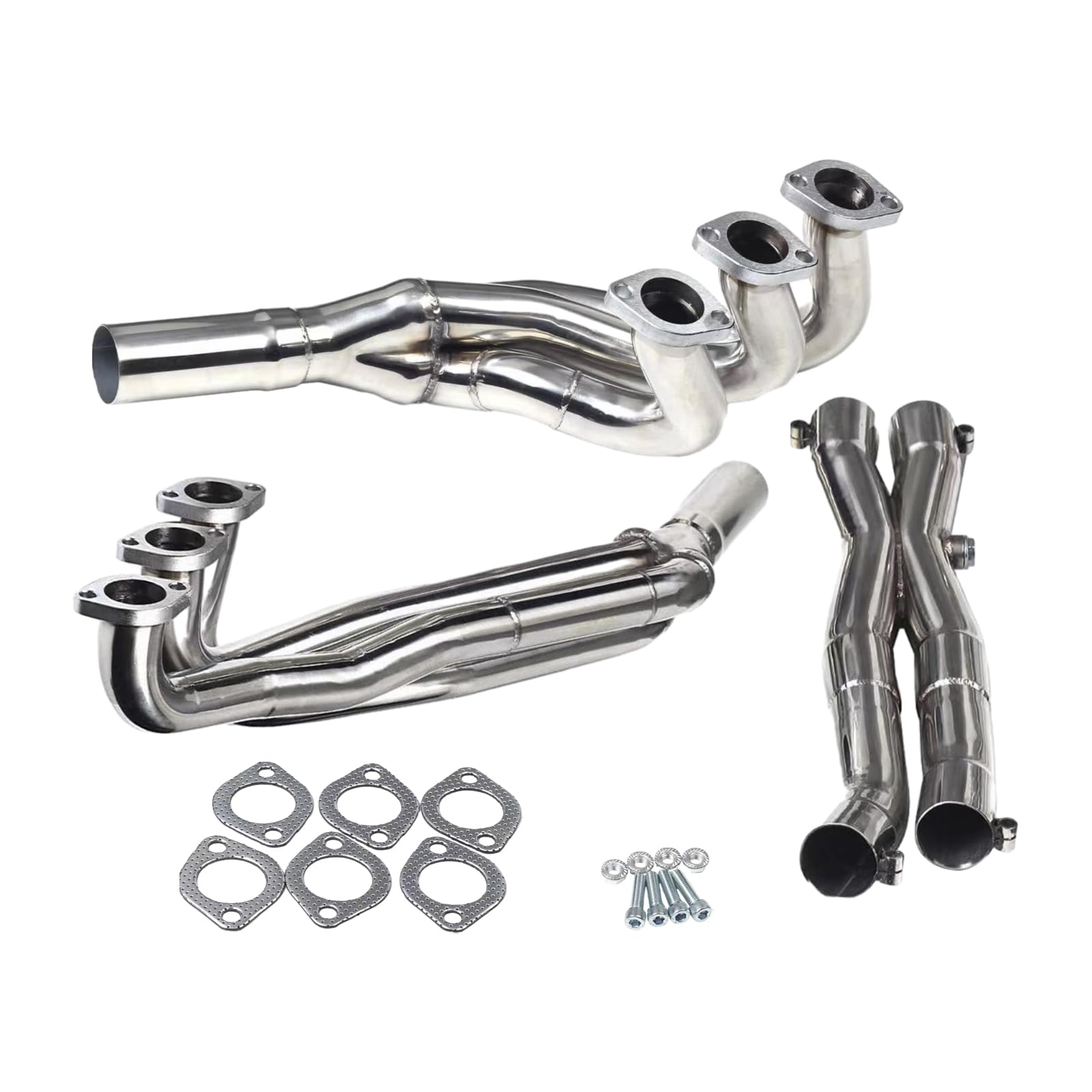Nouveau collecteur d'échappement en Acier Inoxydable pour Les modèles BMW E30 avec Moteurs 2.5L/2.7L l6 (1984-1991, Excl. Certains)