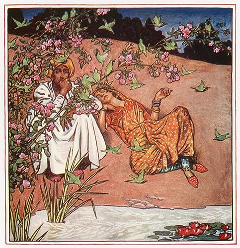 Impression d'affiches Aziz par Byam Liston Shaw Toile 60x90cm