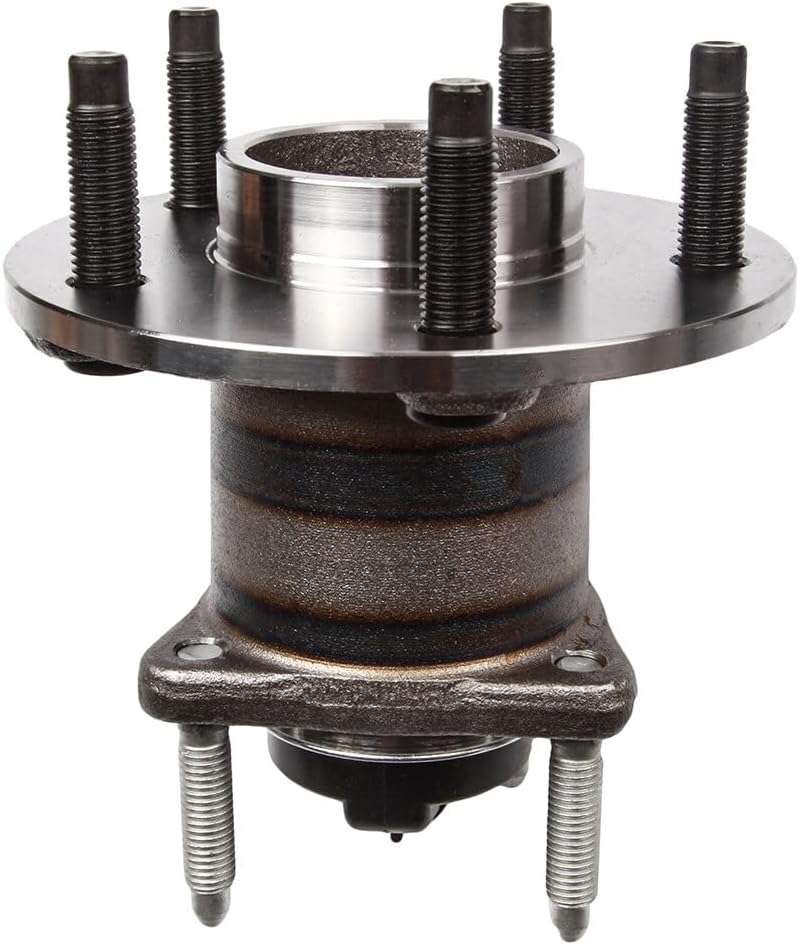 SCITOO 4pcs Front and Rear Wheel Bearing Hub Assembly 513215 512285 fit for Chevrolet Malibu 2004-2007, for Pontiac G6 2005-2007 5 Lugs