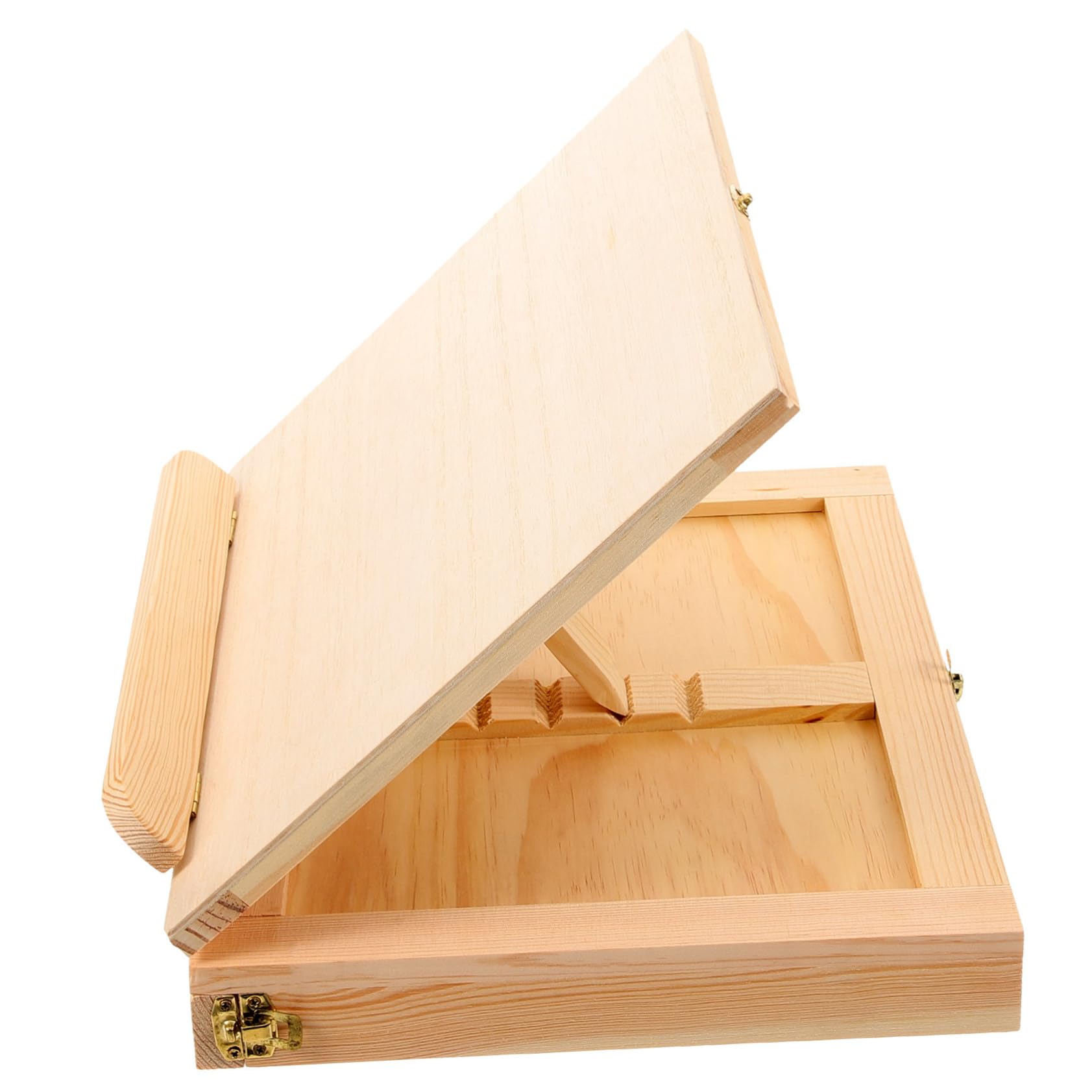 TEHAUX Tablero De Dibujo Portátil Con Almacenamiento De Madera Duradera Para Artistas y Pintura