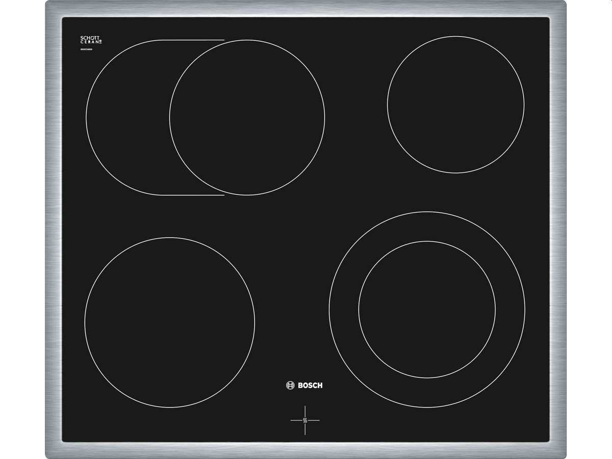 Bosch HND32PS55 Backofen-Kochfeld-Kombination/A / 66 L / 3D Heißluft Plus / 1 Zweikreis-Kochzone/edelstahl