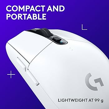 Logitech G305 ワイヤレスマウス ホワイト Amazon.com: Logitech G305 LIGHTSPEED Wireless Gaming Mouse