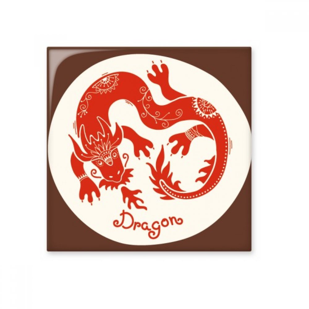 Carrelage céramique dragon rouge salle de bain cuisine mur