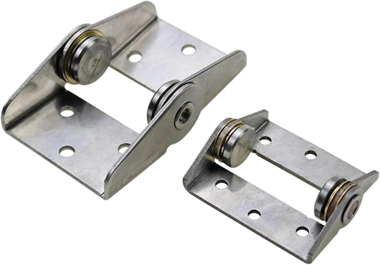Stainless Steel Constant Torque Can Maintain Any Angle Support Damping Rotary Shaft Door Hinge Hardware 1Pcs(Small35KGF)