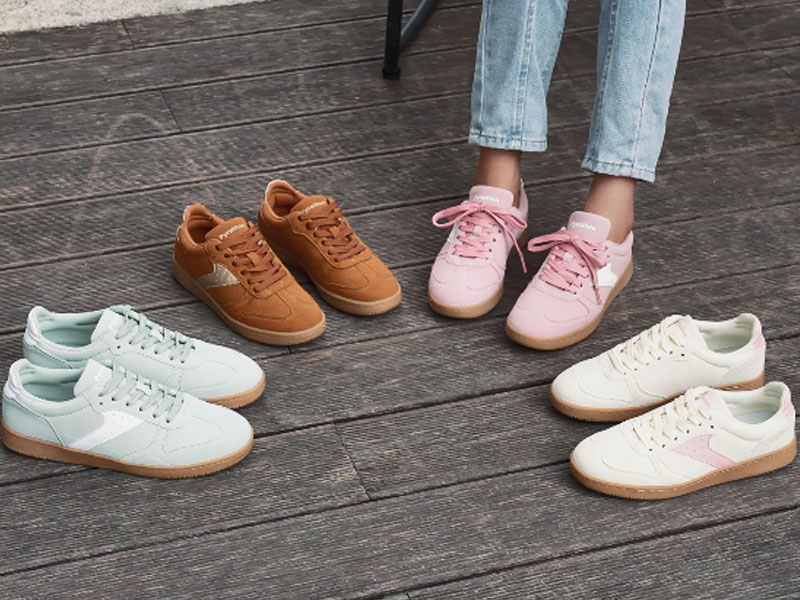 Pyrathon Sneaker Damen - Bequeme Freizeitschuhe Aus Veloursleder