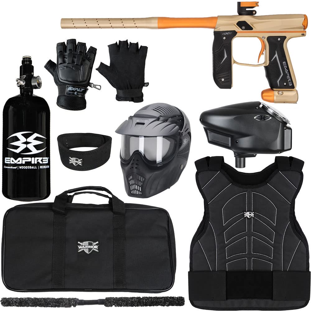 Action Village Empire Axe 2.0 Protector Level 3 Paintball Gun Package Kit