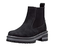 Women's Chelsea Ankle Boots Lug Sole Fashion Elastic Short Pull on 9608 Booties