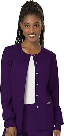 Chaqueta Cherokee Workwear Professionals Con Cierre A Presión Para Muj | The Uniform Store