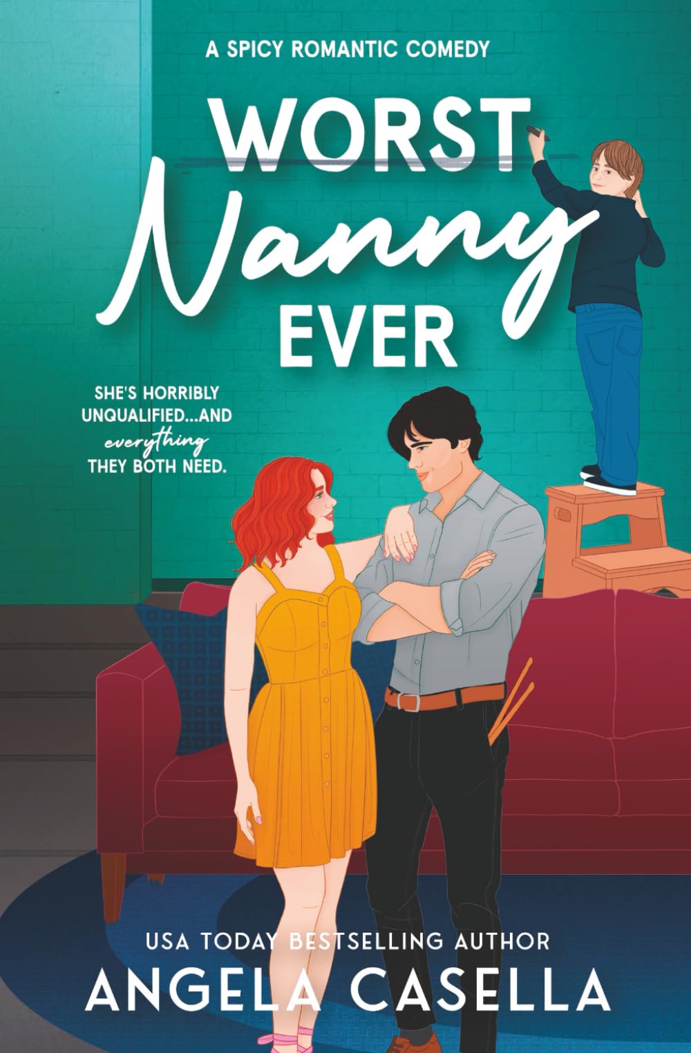 Worst Nanny Ever: A Spicy Romantic Comedy: 2 (Babes of Brewing - Spicy version)
