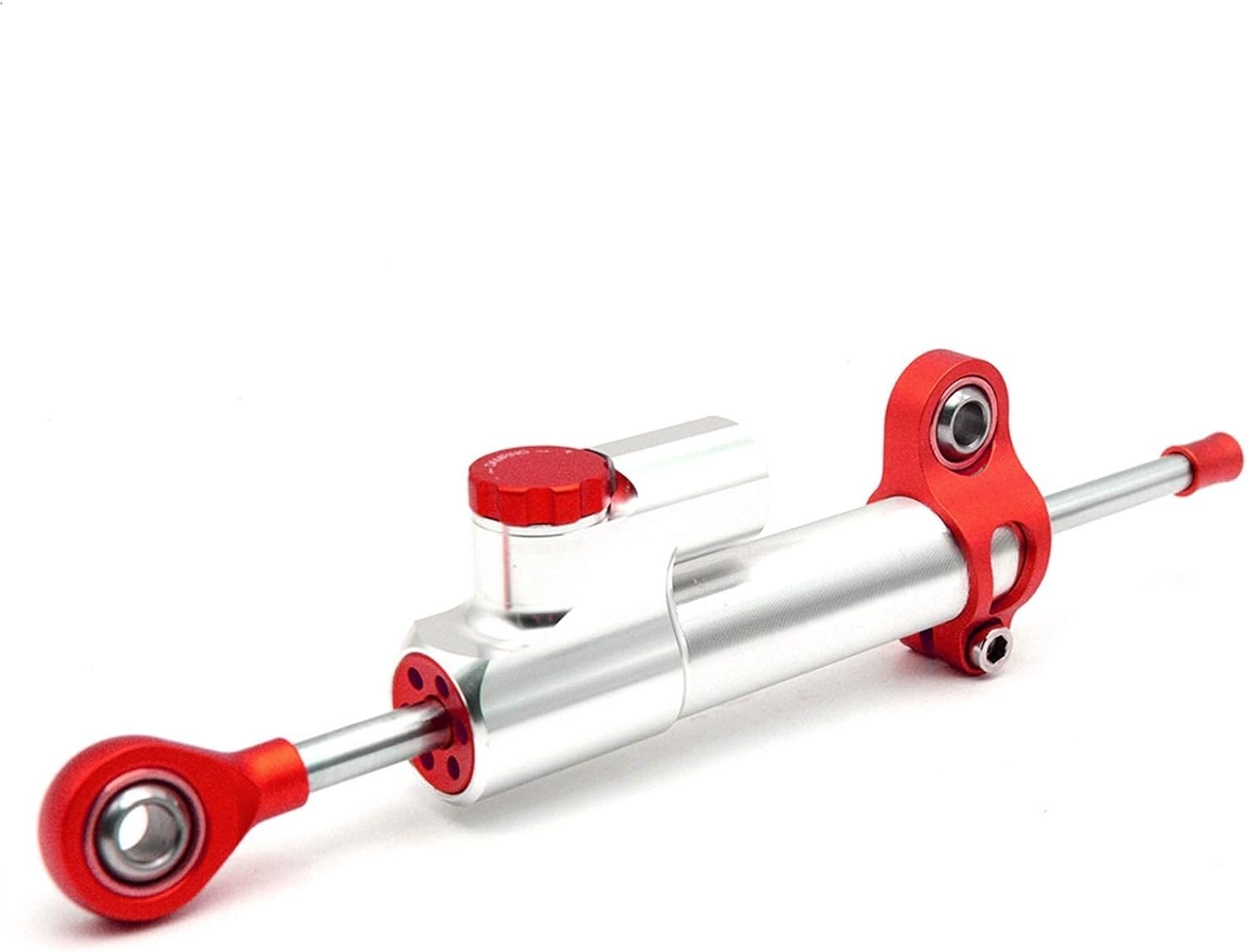 Motorcycle Damper Steering Stabilize Safety Control For KAWASASKI Z750 Z800 Z900 Z1000 Mounting Kit(Black red with box)