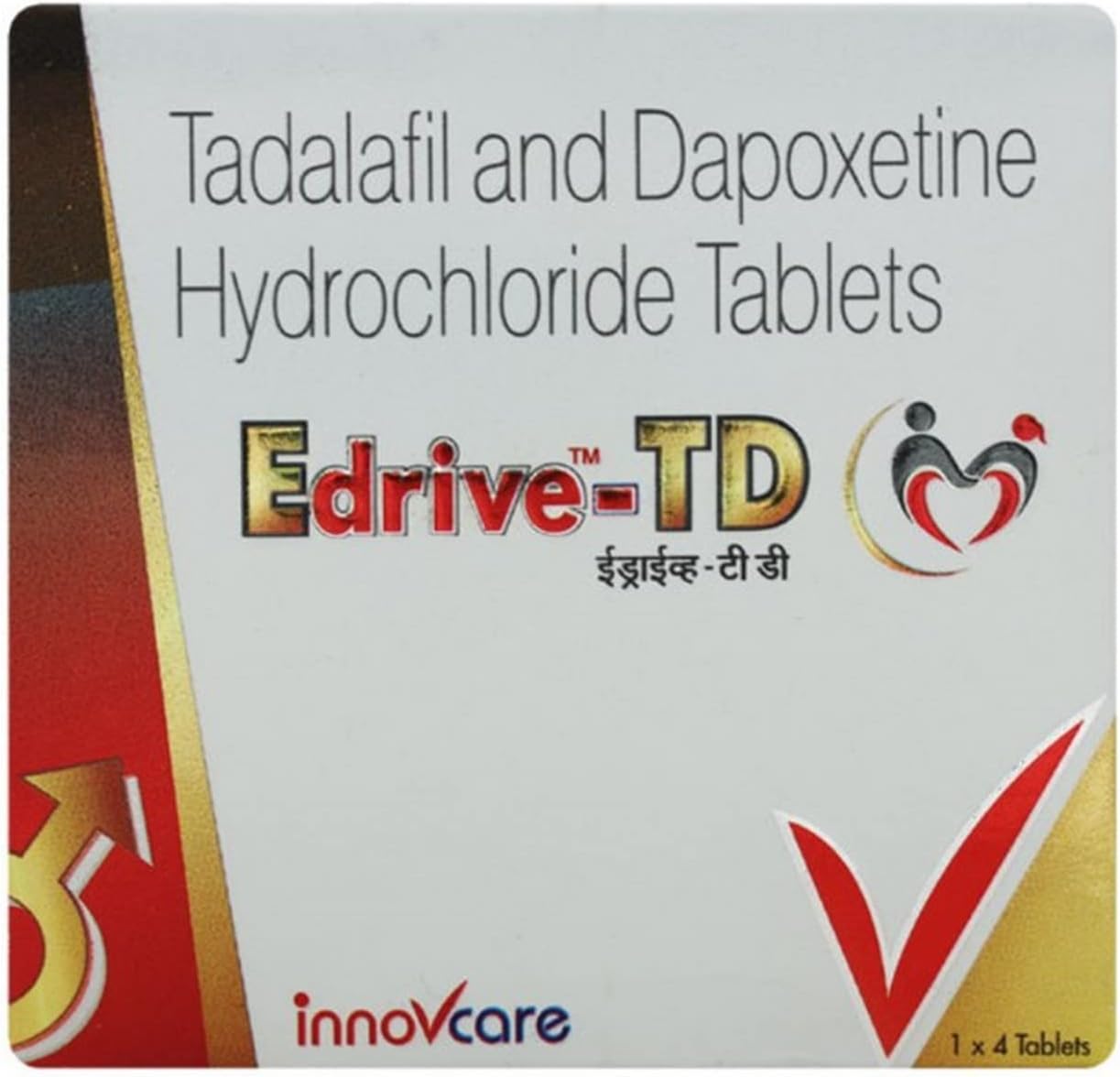 EDRIVE-TD - Strip of 4 Tablets