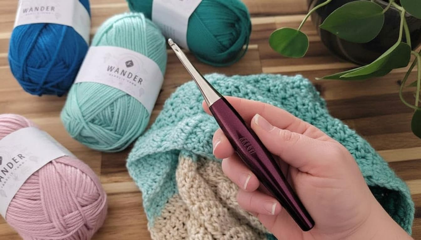 Amazon.com: Furls Crochet Hook, Odyssey Amethyst, Nickel Plated