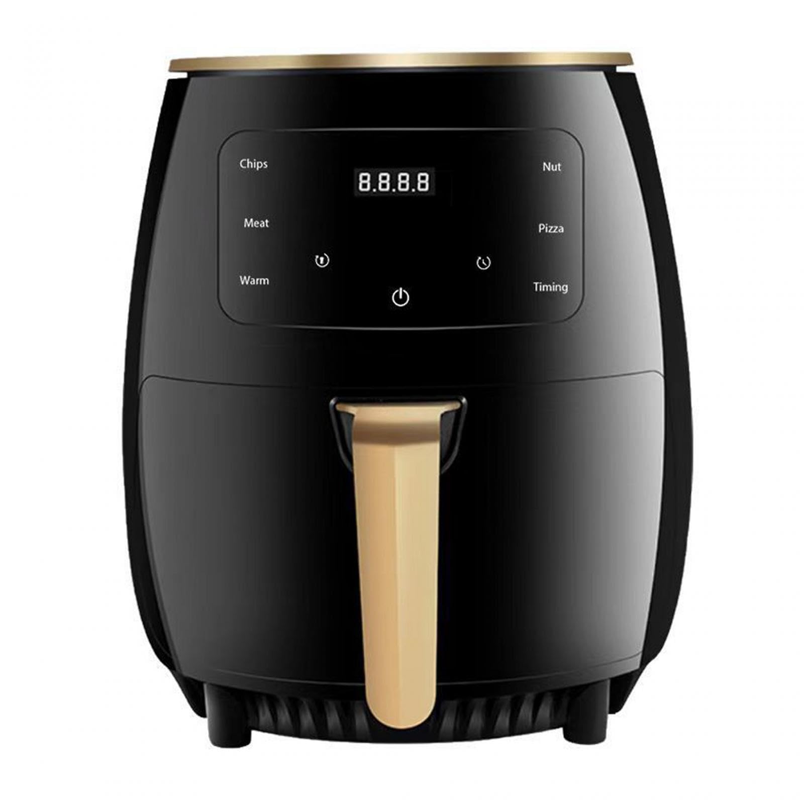 Air Fryer 4.5L Quick Easy Meals Non Slip Handle Portabl | Air Fryer 4.5L Quick Easy Meals Non Slip Handle Portable for Household Party Black-image-21