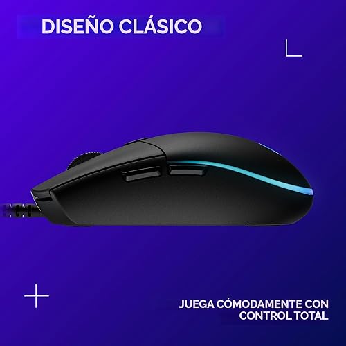 Miniatura 7 de Logitech G203 RGB - Mouse cableado para videojuegos