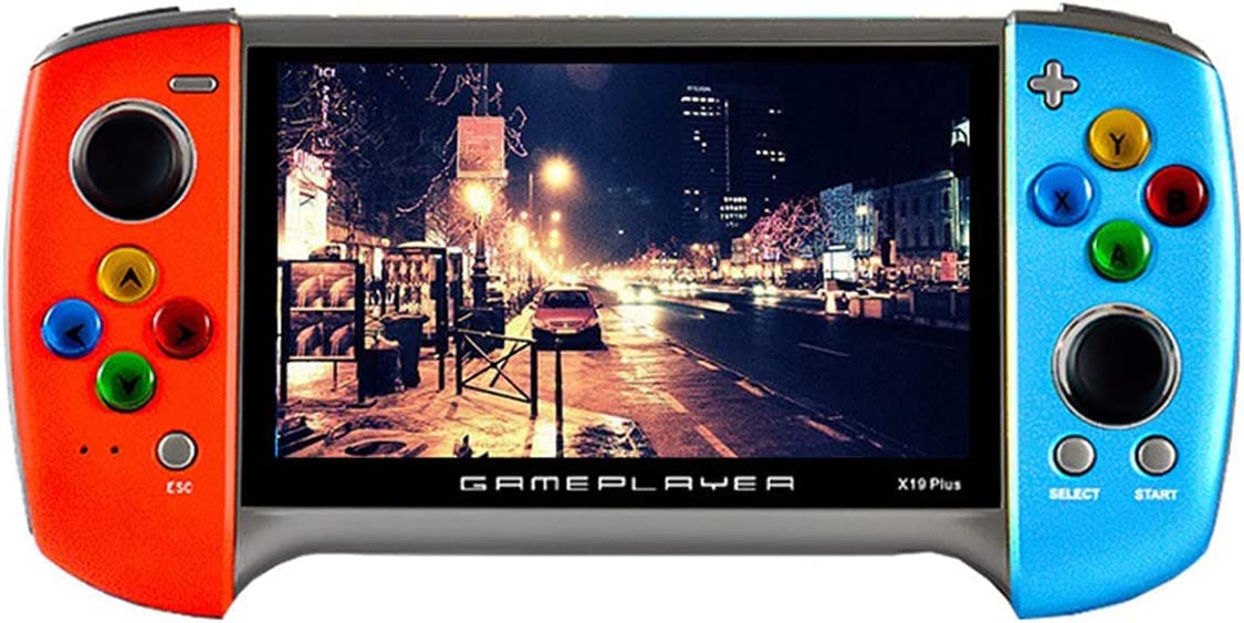 Design ergonomico da 5,1 Pollici Design ergonomico Buona Presa incorporata 9000 Game / 9 Tipi di Gioco arcadesimolatrici Possono Essere archiviati, Regalo di Natale per Bambini