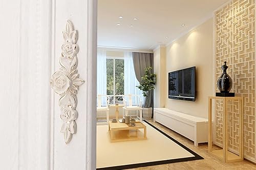 Miniatura 7 de Paquete de 6 pomos de estilo europeo con placa posterior, 4.016 in, manija vintage de aleación de zinc para cajones de cocina, tocador, armario