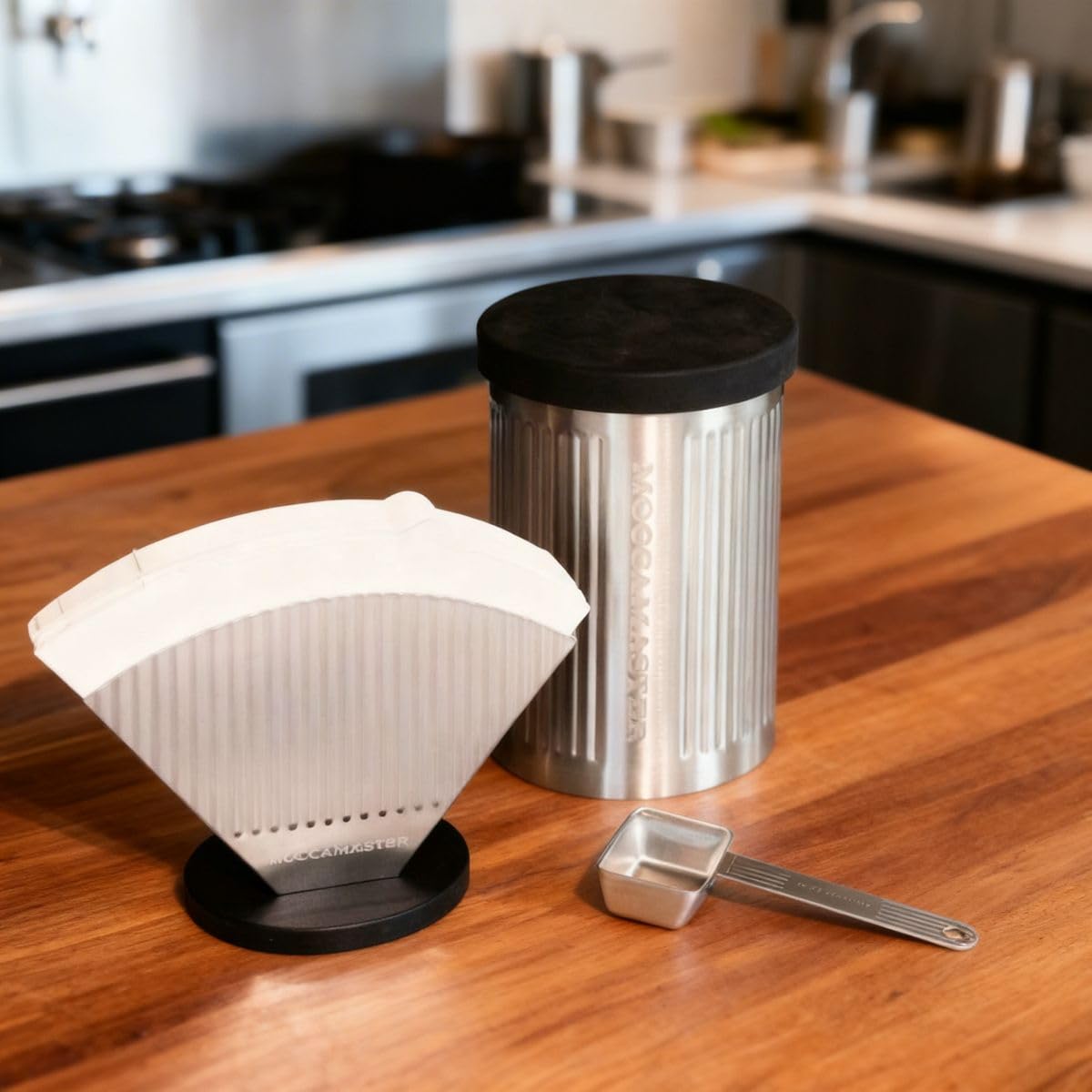 Geschenkset Edelstahl für Moccamaster