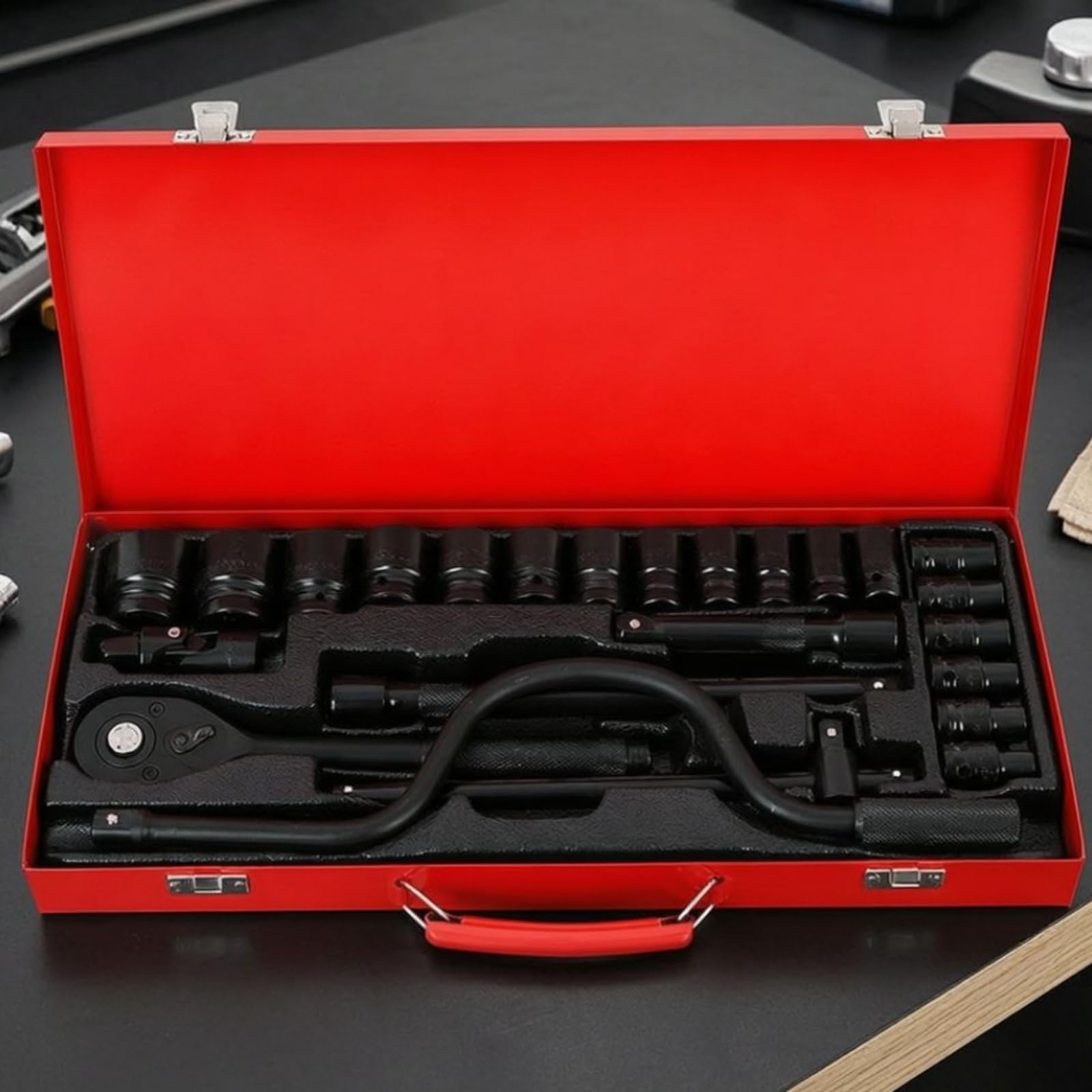 harayaa 24 Pièces Coffret à Douilles