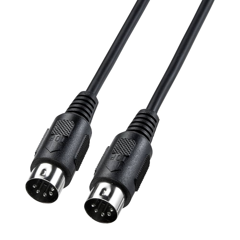 Amazon.co.jp: サンワサプライ MIDIケーブル(1.8m) DIN5pinオス