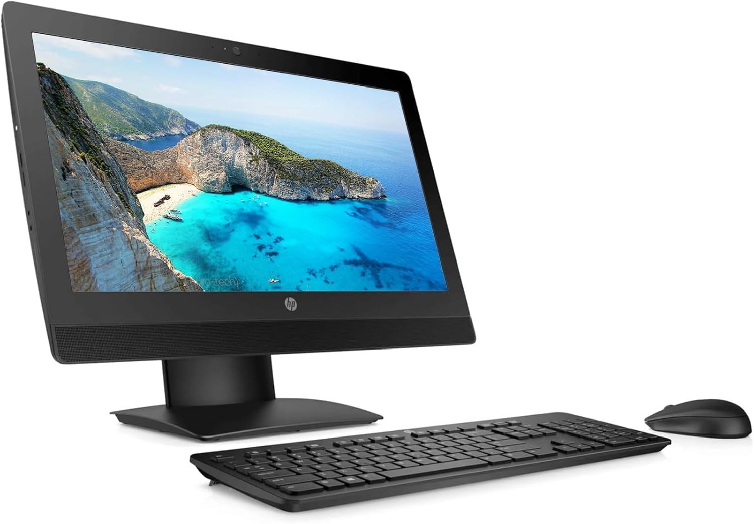 HP ProOne 600 G3 todo en uno Ordenador de sobremesa, FHD 21.5" (1920 x 1080), Intel i5-7500 3.4GHz, 8 GB de RAM, SSD de 256 GB, teclado QWERTY de EE. UU., ratón, USB WiFi, Windows 11 Pro — view 2