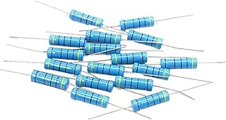 5pcs 5W 1% Tolerance Metal Film Fixed Resistor for Electronic Projects TMP1105 (Color : 39 Ohm, Size : 5W)