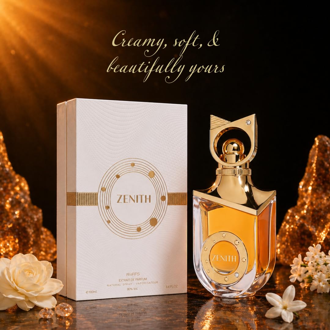 RiiFFS PARFUMS Zenith Extrait De Parfums - Fragancia de lujo para hombres y mujeres, aroma de larga duración, aceite de perfume premium, ideal para ocasiones especiales, unisex