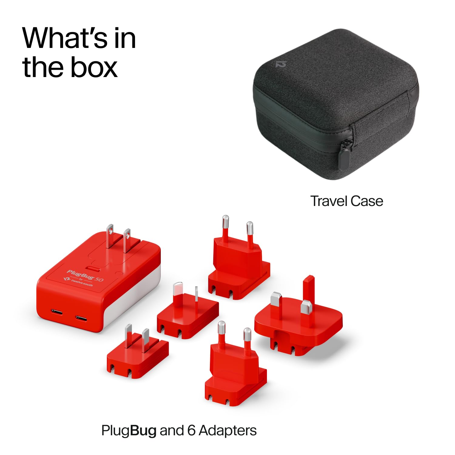 Twelve South PlugBug 50W USB-C caricab.parete d.viaggio Find My