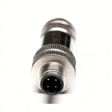 M12 4Pin Connector, D-Code Shielded Field Termination, Cable Assembly Use, Industrial Automation, for System Integrators