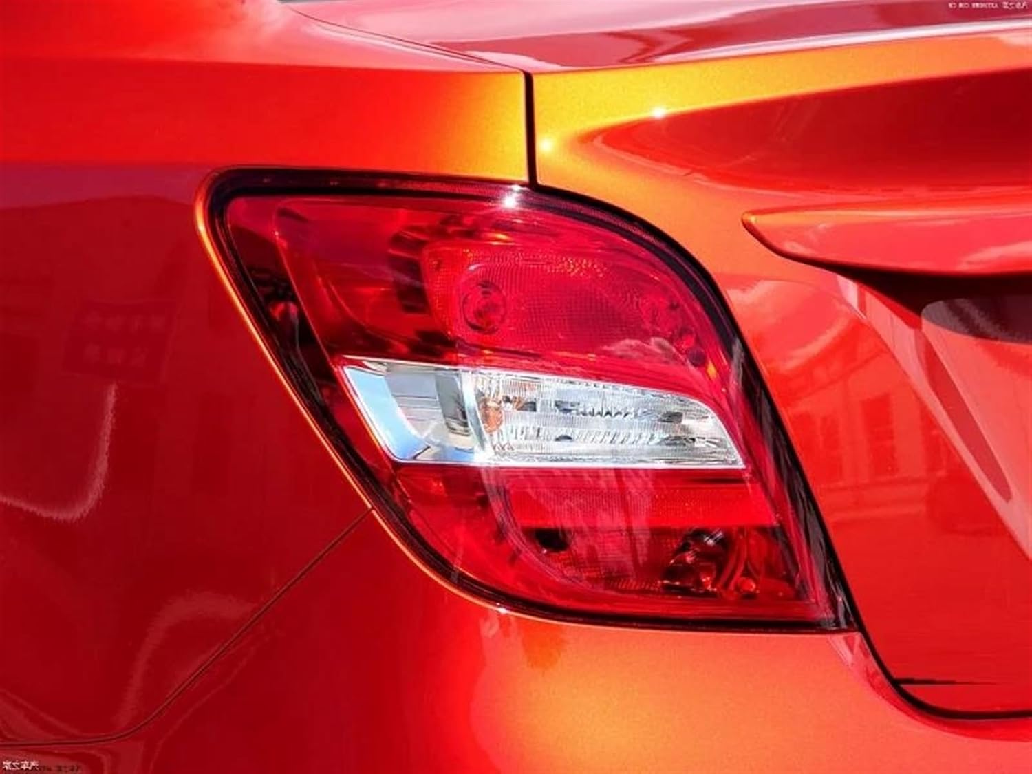 Car Rear Lights Upgrade for Chevrolet Aveo 2014 2015 2016 Sedan Rear Lamp Light Reversing Light Brake Light Rear Headlamp Assembly Without Bulb(Left)