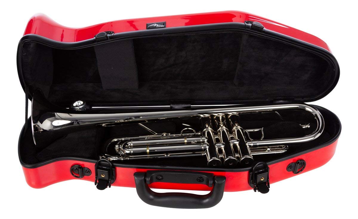 Trompete Koffer, Hardcase, Ultra Light C/B red M-Case