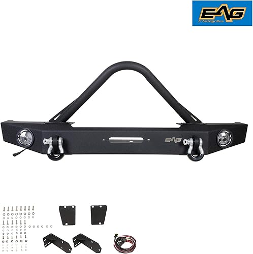 Miniatura 5 de EAG - Parachoques delantero de estabilizador con placa de cabrestante.