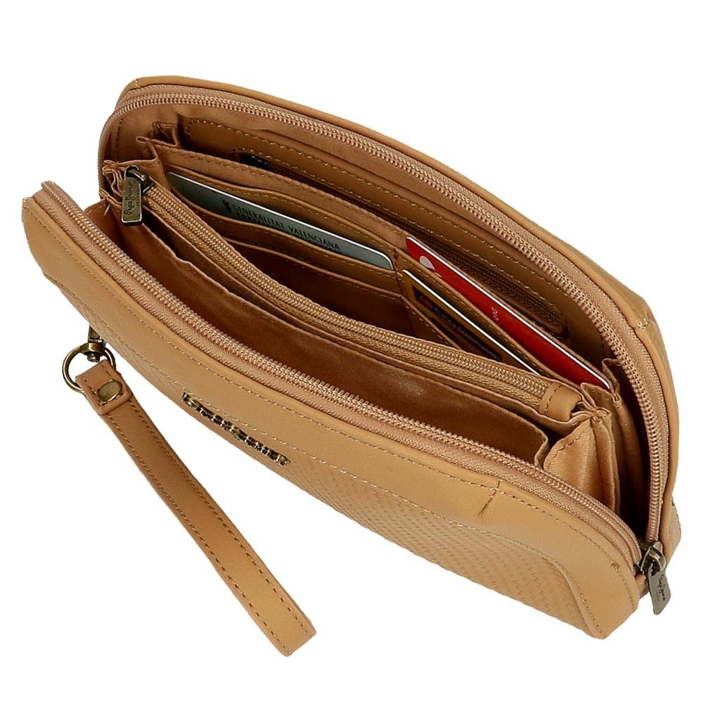 Borsa Pepe Jeans Lena Marrone 20x11x4 cm Pelle sintetica