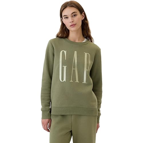 GAP Women's Logo Crewneck Sweatshirt