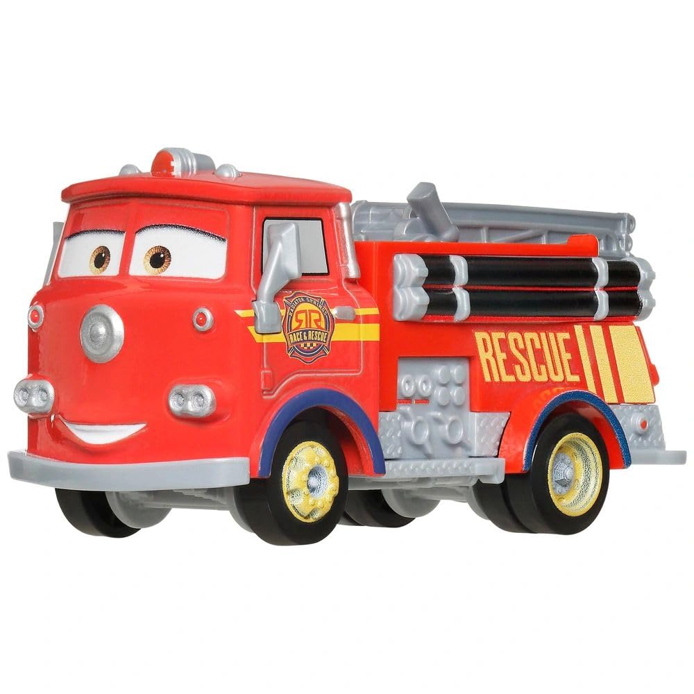 2025 Disney Pixar Cars Red Radiator Springs Race & Rescue Toy Vehicle for Ages 3 and Up